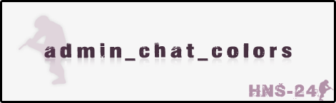 Admin color chat amxx